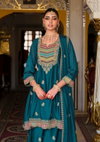 Rivaa By Eba Chinon Embroidery Ladies Readymade Suits Wholesale Market In Surat
